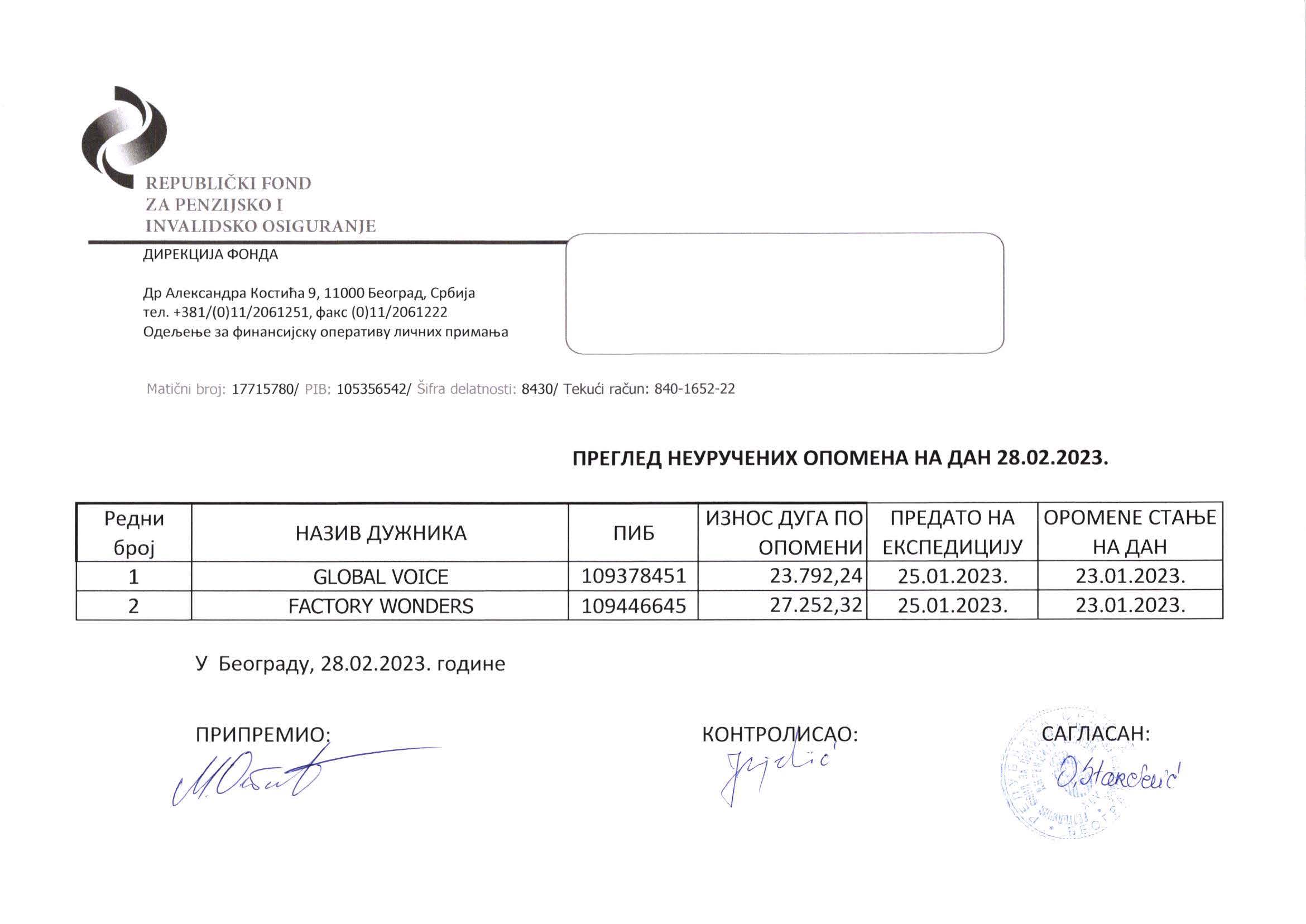 Neurucene opomene 28022023